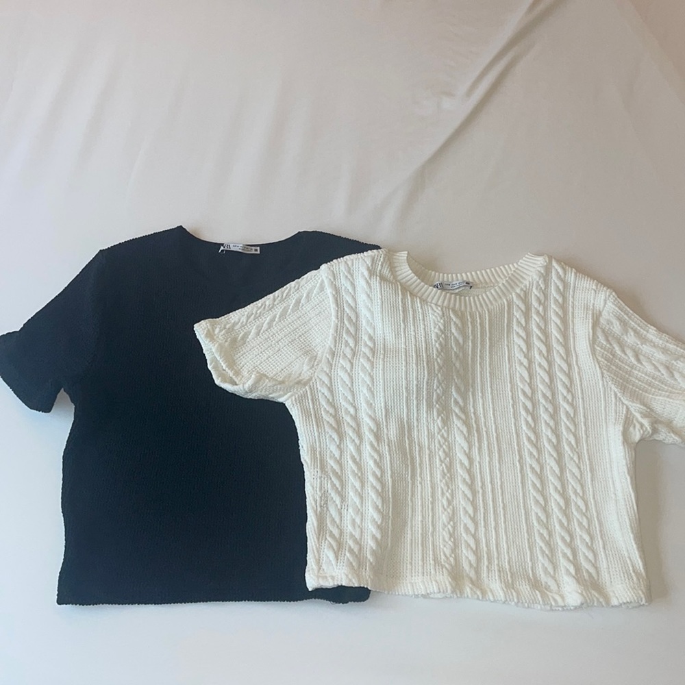 Zara crop tops